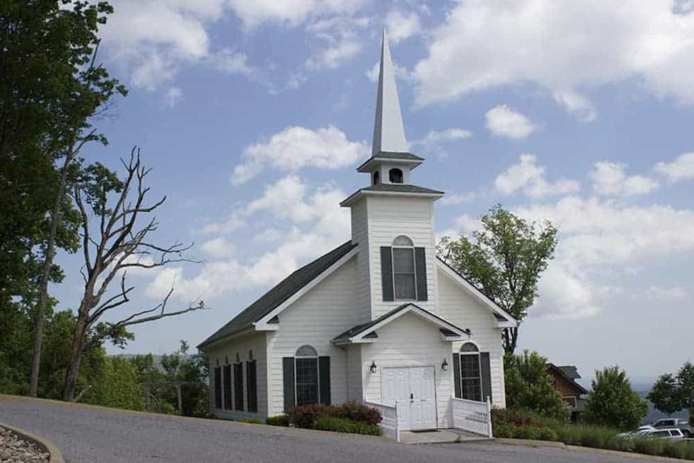 The Chapel at the Preserve Smoky Mountain wedding