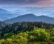 view of the smoky mountains