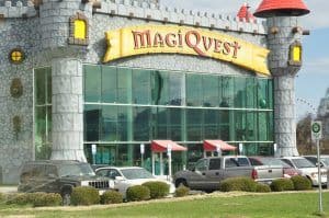 Exterior of MagiQuest in Pigeon Forge