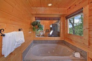 jacuzzi tub in time well wasted cabin