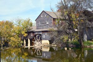 the old mill in pigeon forge