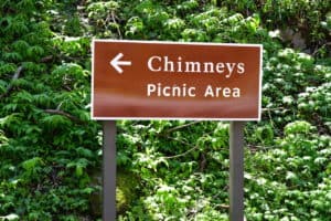 chimneys picnic area