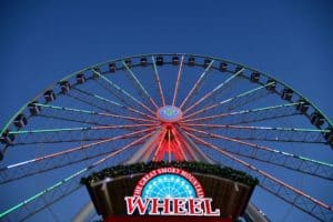 ferris wheel at The Island