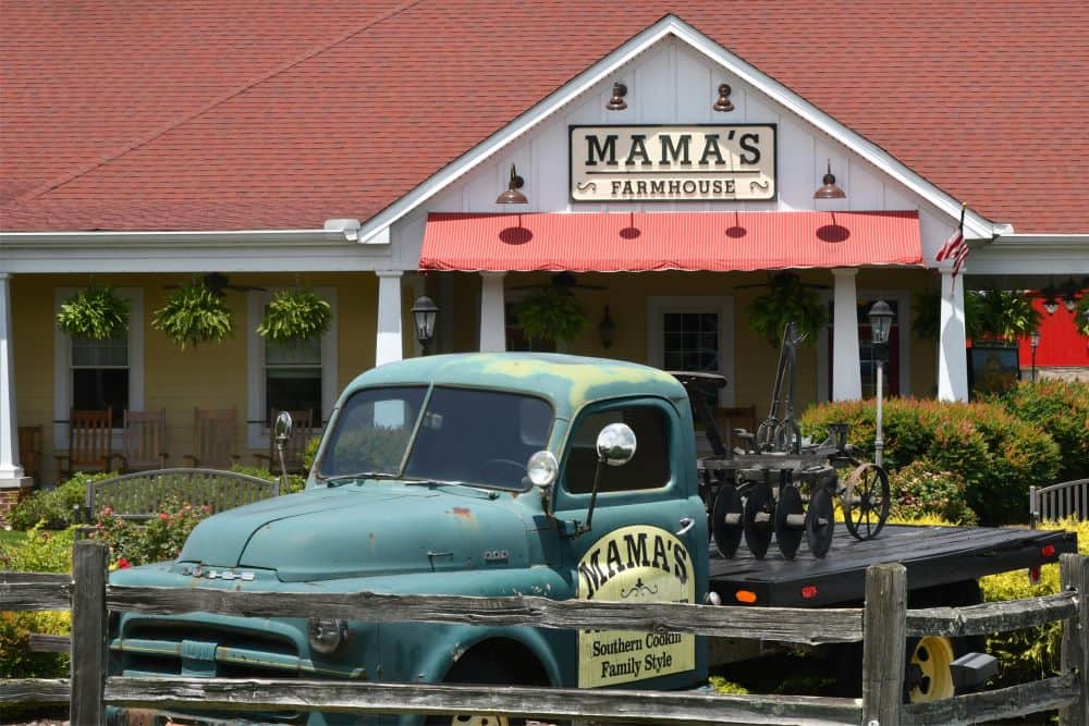The exterior of Mama