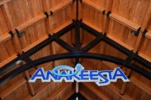 entrance sign at Anakeesta in Gatlinburg