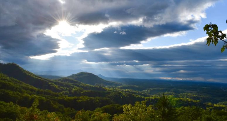 summer day in the Smoky Mountains