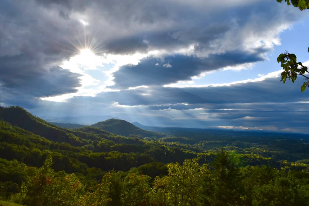 summer day in the Smoky Mountains